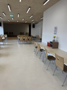 Einblick in die Mensa